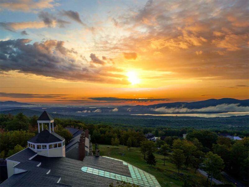 Take in the unforgettable colors of a New England sunrise